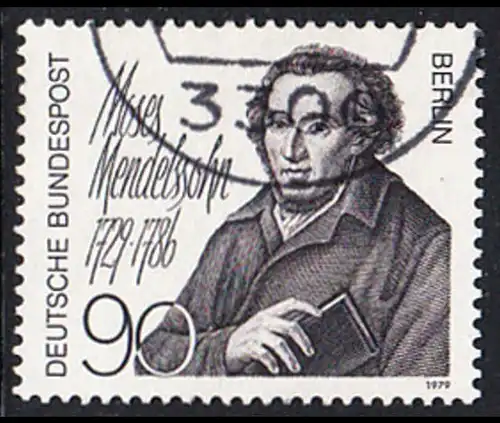 BERLIN 1979 Michel-Nummer 601 gestempelt EINZELMARKE (f)