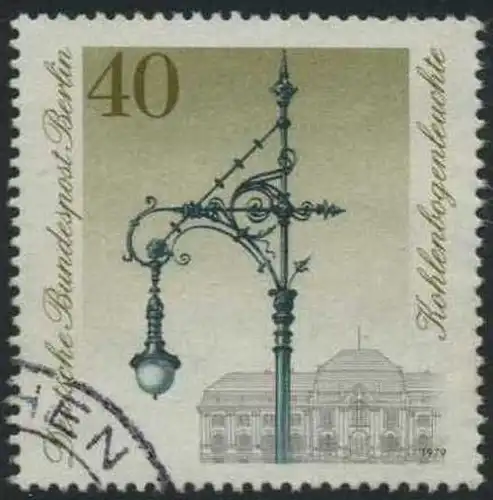 BERLIN 1979 Michel-Nummer 604 gestempelt EINZELMARKE (a)