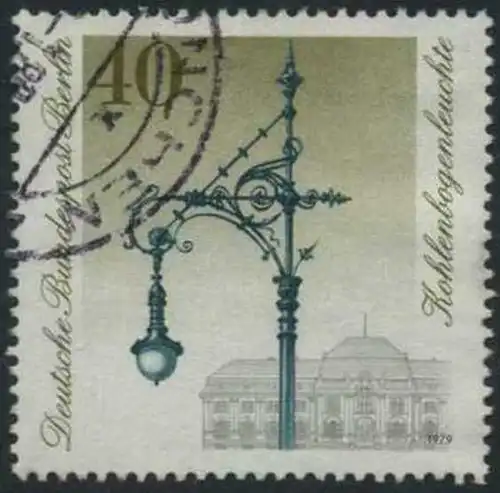 BERLIN 1979 Michel-Nummer 604 gestempelt EINZELMARKE (c)