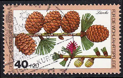 BERLIN 1979 Michel-Nummer 607 gestempelt EINZELMARKE (e)