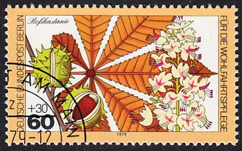BERLIN 1979 Michel-Nummer 609 gestempelt EINZELMARKE (c)