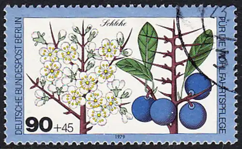 BERLIN 1979 Michel-Nummer 610 gestempelt EINZELMARKE (b)