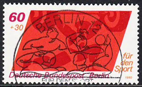 BERLIN 1980 Michel-Nummer 622 gestempelt EINZELMARKE (d)
