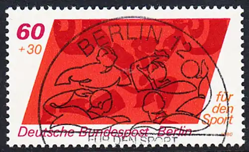 BERLIN 1980 Michel-Nummer 622 gestempelt EINZELMARKE (b)