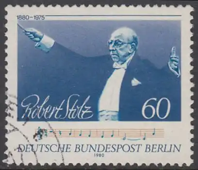 BERLIN 1980 Michel-Nummer 627 gestempelt EINZELMARKE (e)