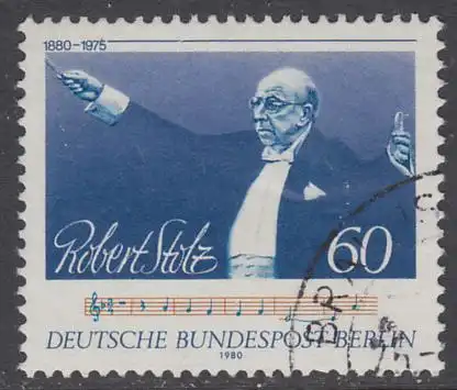 BERLIN 1980 Michel-Nummer 627 gestempelt EINZELMARKE (f)