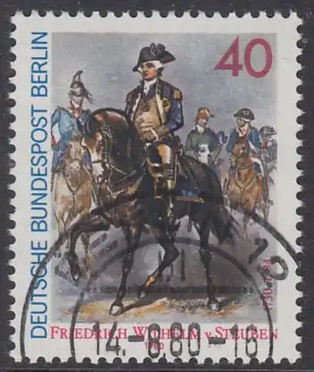 BERLIN 1980 Michel-Nummer 628 gestempelt EINZELMARKE (c)