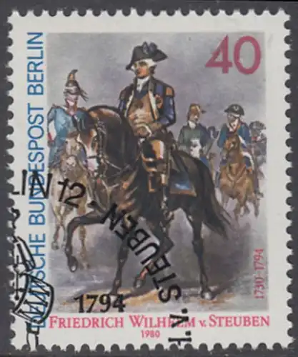 BERLIN 1980 Michel-Nummer 628 gestempelt EINZELMARKE (e)