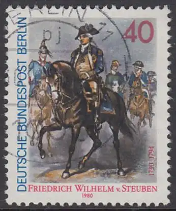 BERLIN 1980 Michel-Nummer 628 gestempelt EINZELMARKE (a)