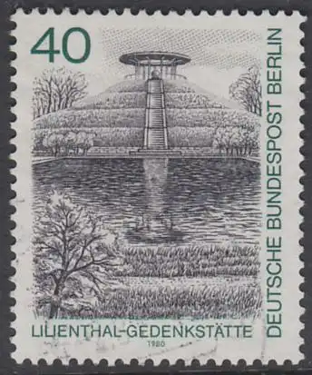 BERLIN 1980 Michel-Nummer 634 gestempelt EINZELMARKE (n)