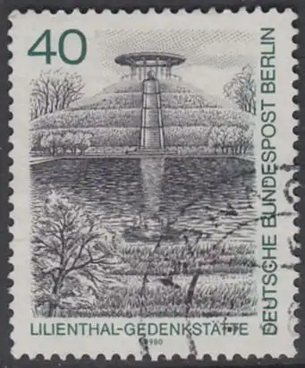 BERLIN 1980 Michel-Nummer 634 gestempelt EINZELMARKE (m)