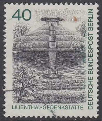 BERLIN 1980 Michel-Nummer 634 gestempelt EINZELMARKE (k)