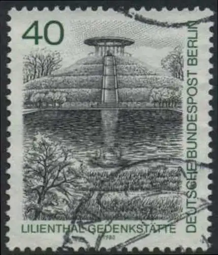 BERLIN 1980 Michel-Nummer 634 gestempelt EINZELMARKE (c)