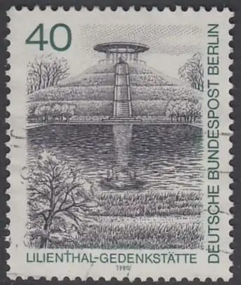 BERLIN 1980 Michel-Nummer 634 gestempelt EINZELMARKE (l)