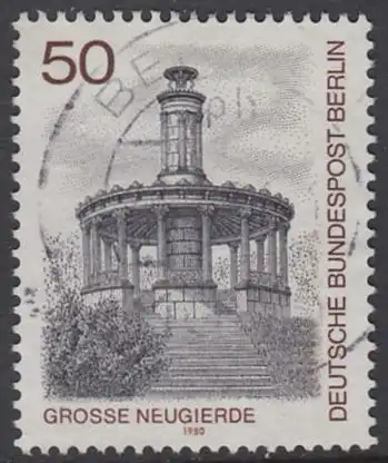 BERLIN 1980 Michel-Nummer 635 gestempelt EINZELMARKE (m)