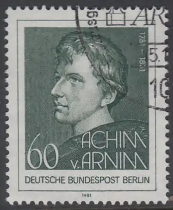 BERLIN 1981 Michel-Nummer 637 gestempelt EINZELMARKE (d)