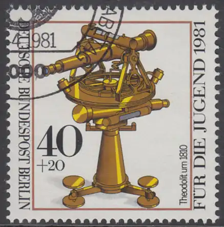 BERLIN 1981 Michel-Nummer 641 gestempelt EINZELMARKE (a)