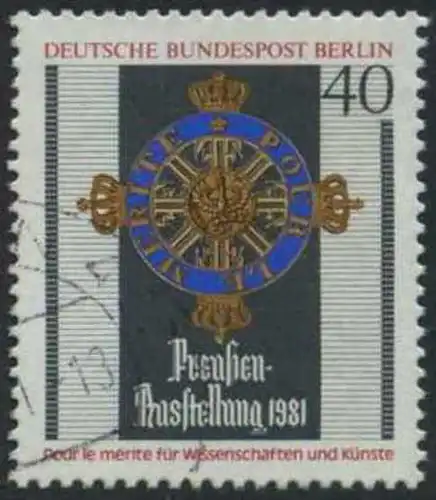 BERLIN 1981 Michel-Nummer 648 gestempelt EINZELMARKE (n)
