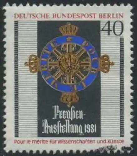 BERLIN 1981 Michel-Nummer 648 gestempelt EINZELMARKE (m)
