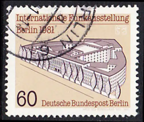BERLIN 1981 Michel-Nummer 649 gestempelt EINZELMARKE (e)