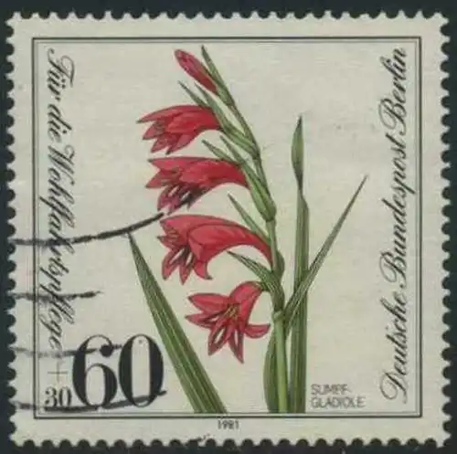 BERLIN 1981 Michel-Nummer 652 gestempelt EINZELMARKE (c)