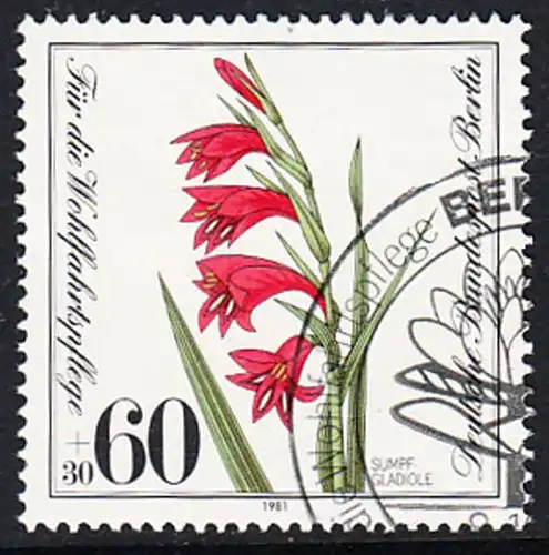 BERLIN 1981 Michel-Nummer 652 gestempelt EINZELMARKE (a)