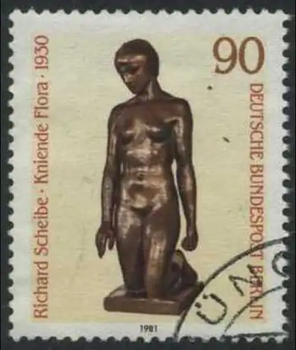 BERLIN 1981 Michel-Nummer 657 gestempelt EINZELMARKE (f)