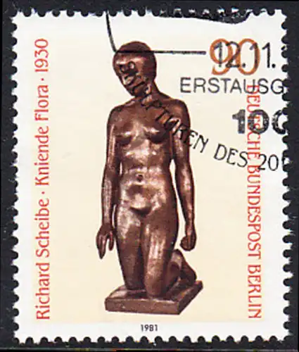 BERLIN 1981 Michel-Nummer 657 gestempelt EINZELMARKE (k)