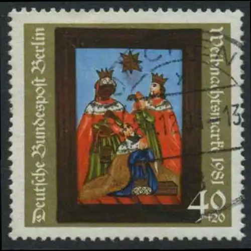 BERLIN 1981 Michel-Nummer 658 gestempelt EINZELMARKE (g)