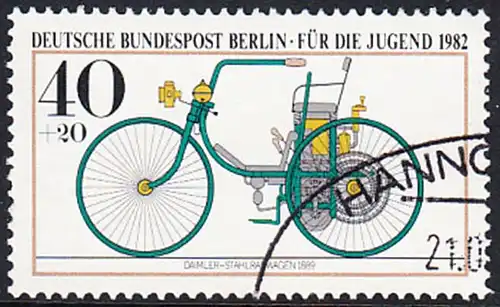 BERLIN 1982 Michel-Nummer 660 gestempelt EINZELMARKE (d)