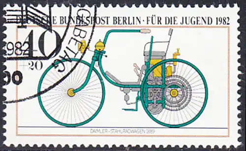 BERLIN 1982 Michel-Nummer 660 gestempelt EINZELMARKE (c)