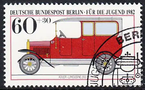 BERLIN 1982 Michel-Nummer 662 gestempelt EINZELMARKE (f)