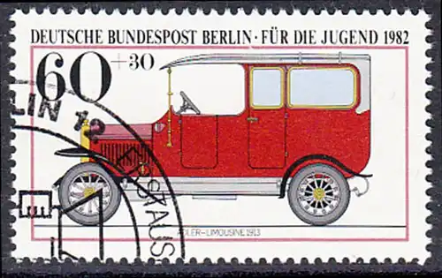 BERLIN 1982 Michel-Nummer 662 gestempelt EINZELMARKE (b)