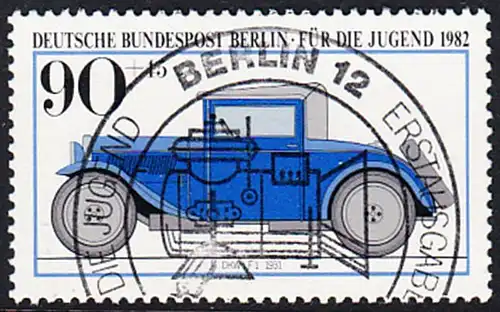 BERLIN 1982 Michel-Nummer 663 gestempelt EINZELMARKE (c)