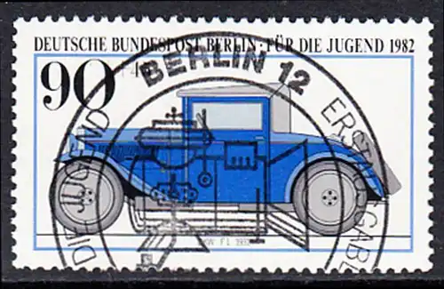 BERLIN 1982 Michel-Nummer 663 gestempelt EINZELMARKE (d)