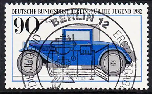 BERLIN 1982 Michel-Nummer 663 gestempelt EINZELMARKE (b)