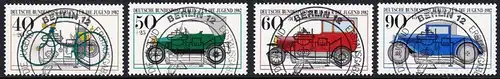 BERLIN 1982 Michel-Nummer 660-663 gestempelt SATZ(4) EINZELMARKEN (b)