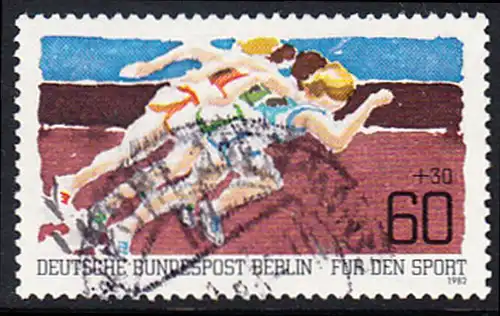 BERLIN 1982 Michel-Nummer 664 gestempelt EINZELMARKE (d)