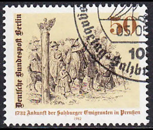 BERLIN 1982 Michel-Nummer 667 gestempelt EINZELMARKE (f)