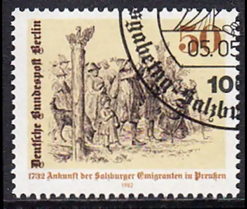 BERLIN 1982 Michel-Nummer 667 gestempelt EINZELMARKE (a)
