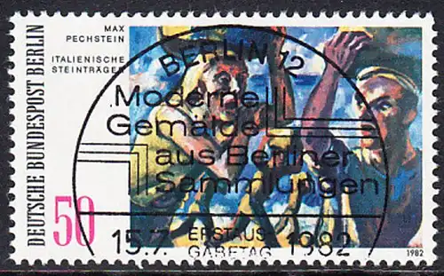 BERLIN 1982 Michel-Nummer 678 gestempelt EINZELMARKE (b)