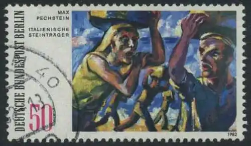 BERLIN 1982 Michel-Nummer 678 gestempelt EINZELMARKE (a)