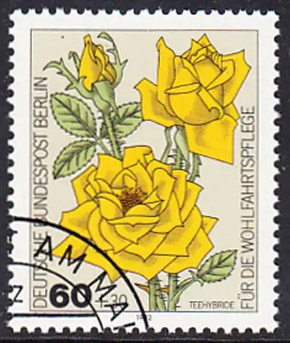 BERLIN 1982 Michel-Nummer 681 gestempelt EINZELMARKE (d)