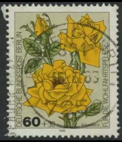 BERLIN 1982 Michel-Nummer 681 gestempelt EINZELMARKE (c)