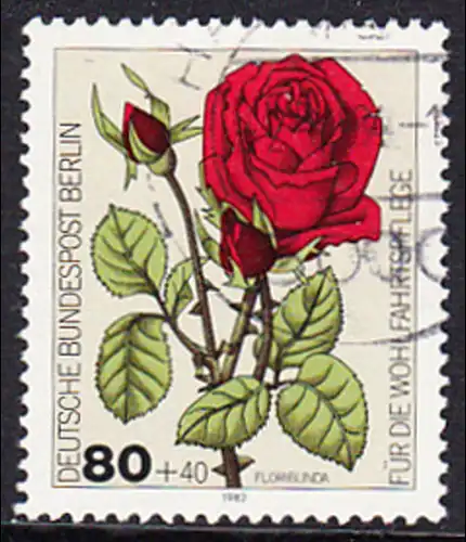 BERLIN 1982 Michel-Nummer 682 gestempelt EINZELMARKE (a)