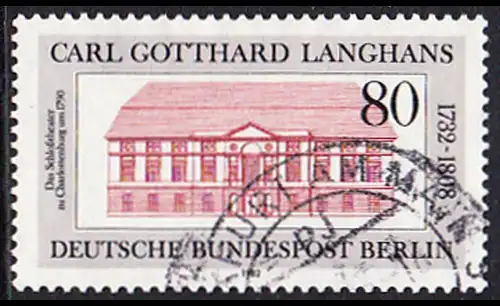 BERLIN 1982 Michel-Nummer 684 gestempelt EINZELMARKE (c)