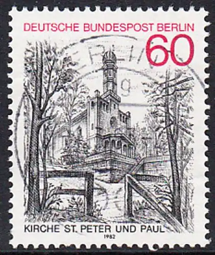 BERLIN 1982 Michel-Nummer 686 gestempelt EINZELMARKE (c)