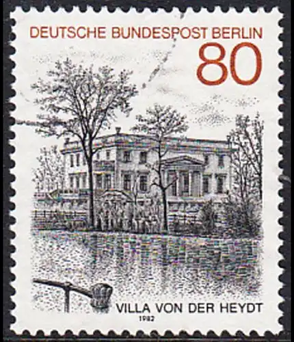 BERLIN 1982 Michel-Nummer 687 gestempelt EINZELMARKE (a)