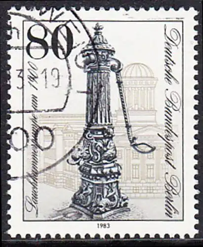 BERLIN 1983 Michel-Nummer 691 gestempelt EINZELMARKE (e)