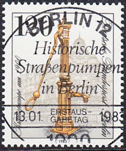 BERLIN 1983 Michel-Nummer 692 gestempelt EINZELMARKE (f)
